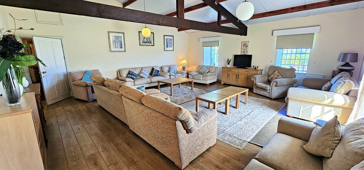 St Beuno House - garden room, a fantastic second sitting room